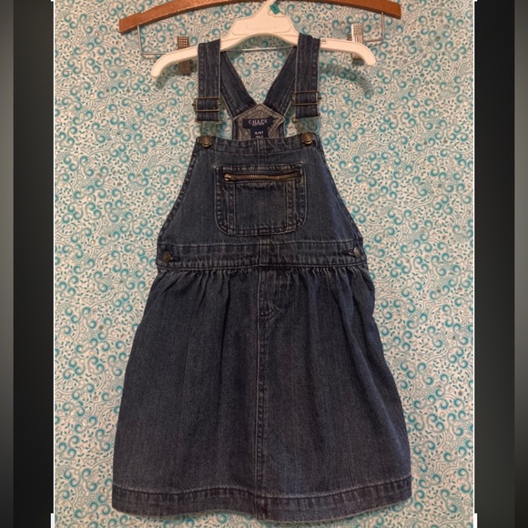 Chaps Other - 💙 Chaps Denim Jean Pinafore/Dress, Size: 4/4T